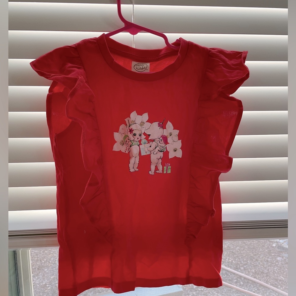 May Gibbs top shirt / girl size 7years